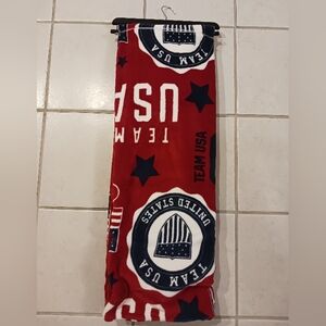 Olympic Team USA Red Blanket